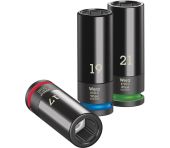 Wera Wheel Impaktor slagtoppesæt 1/2" 17, 19 og 21mm 05004595001