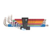 Wera vinkelnøglesæt i rustfrit stål 3950/9 Hex-Plus, 9 dele 05022860001