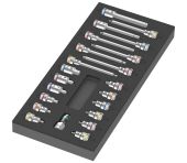 Wera Skumgummiindsats Zyklop B 3/8" bittop sæt 19723 05150113001