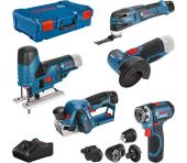 Værktøjssæt 12V GSR/GOP/GHO/GWS/GST 3GBA 0615A0017D