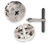 Axminster Clubman SK80 Spændepatron med kæber 1" x 8 TPI AX109282