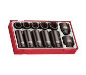 Krafttopsæt med 12 dele med 1/2″ firkantfæste Teng Tools TT9212 282630102