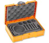 UJK T-LOC-systainer med skumudskæring til svalehaler AX113634