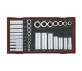 Teng Tools Topsæt 1/4-3/8 tomme - 32 dele 284680105