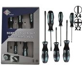 BATO Skruetrækkersæt kærv/Ph 6 dele. BA-30500