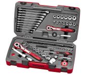 Tengtool Topsæt 1/4'', 3/8'' & 1/2'' 98 dele Teng Tools TMX098 284630100