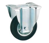 Transporthjul fast gaf. 160x40mm m/rulle ROL-713202