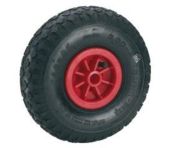 Luftgummihjul 260x85x20mm plastfælg m/rl ROL-740310R