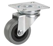 Kassehjul 50X19mm plade 60X60mm drejelig ROL-770105