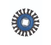 Bosch X-LOCK Heavy for Metal-skivestålbørster, flettet tråd 0,5 x 115mm 2608620731