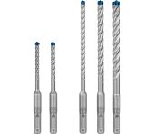 Bosch EXPERT SDS plus-7X Hammerborsæt 5/6/6/8/10 mm, 5 stk. 2608900197