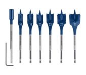 Bosch Fladfræseborsæt SELFCUT 16-32mm 7 stk 2608900334