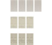 Bosch Slibebladsæt plan 80x133mm net 10 stk 2608901205