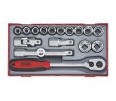 Teng Tools Topnøglesæt ½" 17 dele TT1218-6 39180203
