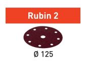 Festool StickFix-slibepapir Ø 125 mm Rubin K150 499098