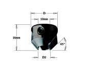 CMT Forsænker til kolbe HM11-12mmV 315.220.12