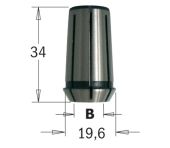 CMT Spændebøsning CMT 1E/2E 6 mm 796.860.00