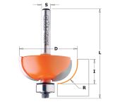 CMT Hulkehlfræser HM R 9,5 K8 937.286.11