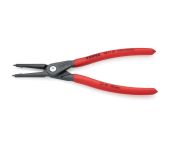 Knipex Præcisions-låseringstang til indvendige ringe i boringer grå atramenteret, betrukket med skridhæmmende kunststof 225 mm KN-4811J3SB