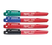 Milwaukee INKZALL Permanent marker - 4 farver 48223106
