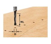 Festool Dyvelbor HW, skaft 8 mm HW D3/16 491065