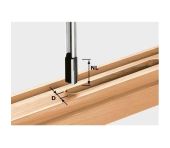 Festool Notfræser HW, skaft 12 mm HW S12 D20/45 491093