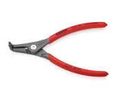 Knipex Præcisions-låseringstang til udvendige ringe på aksler grå atramenteret, betrukket med skridhæmmende kunststof 165 mm KN-4921A21SB