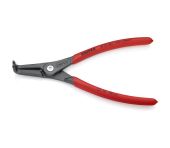 Knipex Præcisions-låseringstang til udvendige ringe på aksler grå atramenteret, betrukket med skridhæmmende kunststof 210 mm KN-4921A31SB
