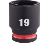 Milwaukee Slagtop 3/8" SHW STD 19mm 4932480276