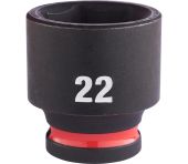 Milwaukee Slagtop 3/8" SHW STD 22mm 4932480279