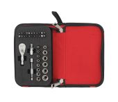 Milwaukee skraldenøglesæt kompakt 1/4" - 39 dele 4932492672