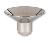 CraftProKits Deluxe Lysholder med Bred Lysmanchet - Krom AX506389