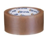 Grunda pakketape PVC 50mm x 66m Brun 500050364
