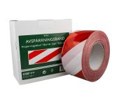 Advarselsbånd BASIC 70 mm X 500 m rød og hvid 154721187