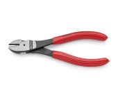 Knipex Kraft-skævbider sort atramenteret, betrukket med kunststof 160 mm KN-7401160SB