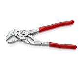 Knipex Tangnøgle tang og skruenøgle i ét værktøj forkromet, betrukket med kunststof 180 mm KN-8603180SB