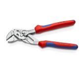 Knipex Tangnøgle tang og skruenøgle i ét værktøj forkromet, med flerkomponent-håndtag 180 mm KN-8605180SB