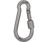 Luna Syrefast karabinhage med snaplås 8mm 263870206