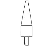 Slibestifter A1 20X65 86A60PVS 145080206