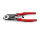 Knipex Bowden kabelsaks sort atramenteret, betrukket med kunststof 150 mm KN-9561150