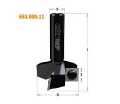 CMT Planfræser VP 38x12/60 K12 Z3 663.005.11