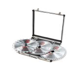 Holzmann TCT Rundsavsklinger i Aluminiumskasse - 3 stk. KSB254SET