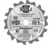 PCD klinge 160x2,4x20 Z10 F K160-10HD