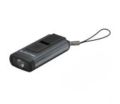 Ledlenser Nøgleringslygte K6R Safety grå - 400 lumen LL-502580