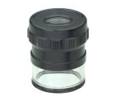 Limit værkstedslup 10x med måleskala og LED 167800101