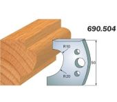 CMT Profilknive sæt 50mm nr. 504 690.504