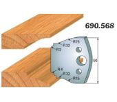 CMT Profilknive sæt 50mm nr. 568 690.568