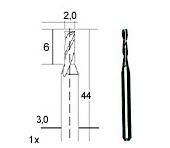 Proxxon Hårdmetal multifræser 2 mm ROL-28759