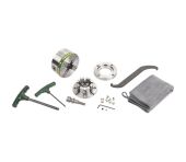 Victory trædrejepatron - ASR VERSION M33 DT Body, Modular 50mm Jaw, F/plate Ring & W/screw REC62010