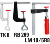 BESSEY Bordklemme 100x50 LM10/5R8 100/50 BS-LM10-5R8